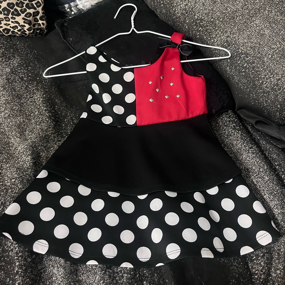 Bonnie Baby Vibrant Red Dress